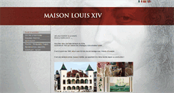 Desktop Screenshot of maison-louis-xiv.fr