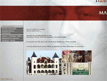 Tablet Screenshot of maison-louis-xiv.fr